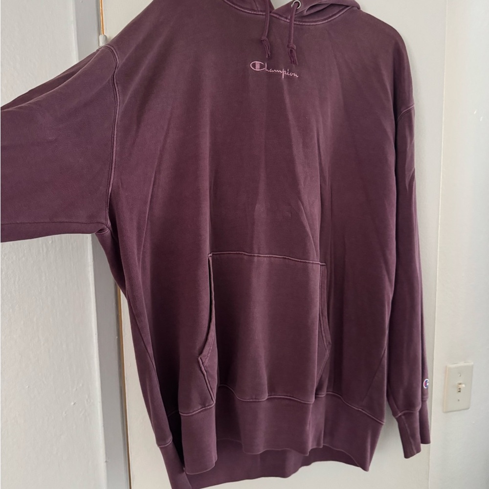 Champion Maroon Pullover Hoodie